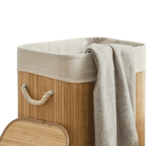 FOLDABLE LARGE CAPACITY Wooden Laundry Basket
