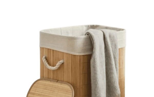 FOLDABLE LARGE CAPACITY Wooden Laundry Basket