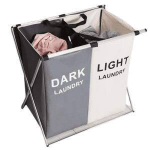 2 Compartment Laundry Basket