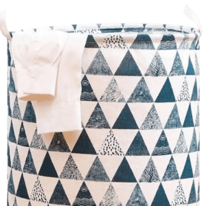 Canvas Clothes Laundry Basket Waterproof