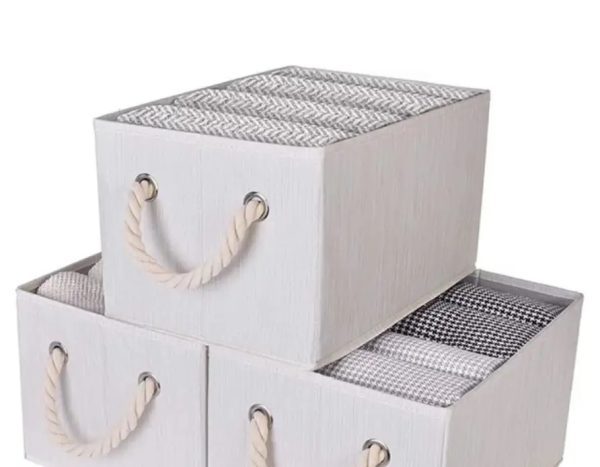 Foldable Bin Storage Organizer