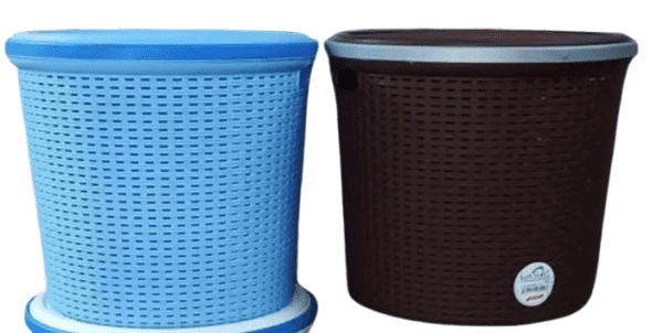 Kenstar Plastic Laundry Basket With Lid