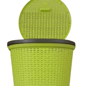 Plastic Laundry Basket (Cylinder)
