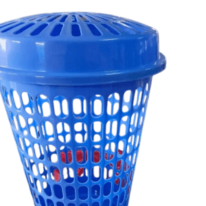 Tall Plastic Laundry Basket With Lid.