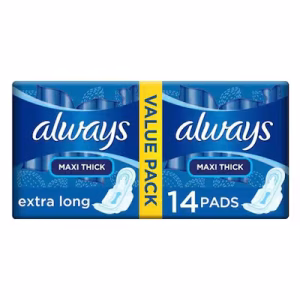 Always Maxi Thick E/Long Duo 14Pads