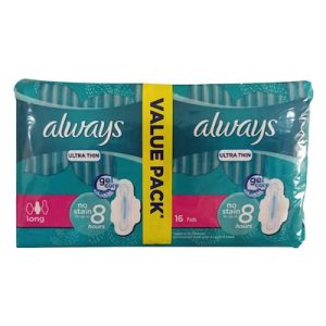 Always Ultra Thin Long 16 Pads