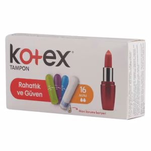 Kotex Mini Tampons 16 Pieces