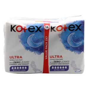 KOTEX ULTRATHIN NIGHT DUOS 16'S