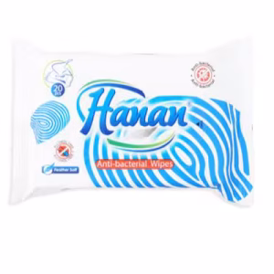 Hanan Antibacterial Wipes 20'S