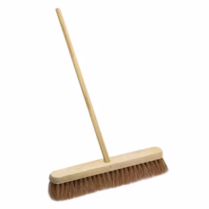 KN Hard Coco Hard Broom With Handle Beige/Brown