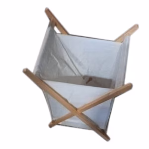 LC-6303 White Laundry Basket
