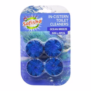 Safisha In Cistern Toilet Block Breeze 50 gr x 4
