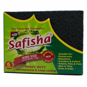 Safisha Scouring Pad King Size X6