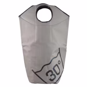 Kings Collection Luxury Laundry Bag 30cm Grey