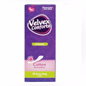 velvex conforta panty liners
