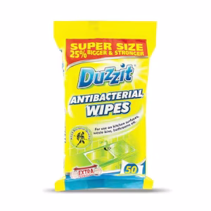 Duzzit Antibacterial Wipes 50Pk