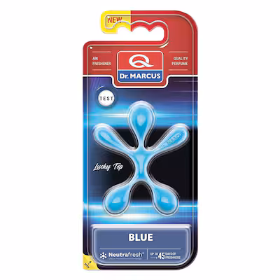 Dr Marcus Lucky Top Air Freshener Blue