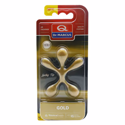 Dr. Marcus Lucky Top Air Freshener Gold