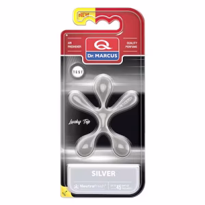 Dr Marcus Lucky Top Air Freshener Silver