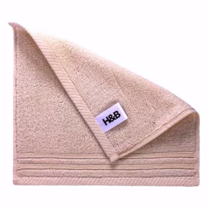 H&B ART027 LUXURY FACE TOWEL IVORY