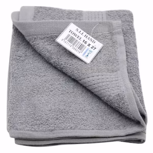 SIL Hand Towel 16X27 Grey
