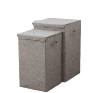 Cotton Laundry Basket With Cover