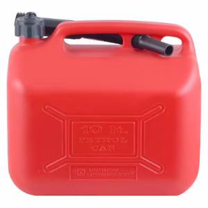 Jerrycan Plastic Petrol Can 10L